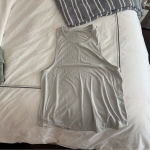 Lululemon White Performance Tank Top Size Medium